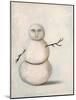 Snowman-Leah Saulnier-Mounted Giclee Print
