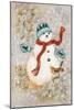 Snowman-Cheri Blum-Mounted Art Print