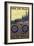 Snowmass, Colorado - Mountain Bike-Lantern Press-Framed Art Print