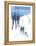 Snowmass, Colorado - Ski Lift-Lantern Press-Framed Stretched Canvas