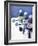 Snowmen in a Row-Gaetano-Framed Photographic Print