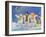 Snowmen's Night Out, 2008-David Cooke-Framed Giclee Print