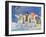 Snowmen's Night Out, 2008-David Cooke-Framed Giclee Print