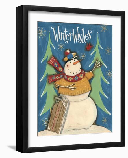 Snowmen Season I-Anne Tavoletti-Framed Art Print