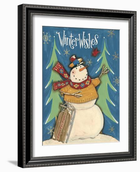 Snowmen Season I-Anne Tavoletti-Framed Art Print