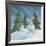 Snowmen Spinning-Chantal Candon-Framed Giclee Print