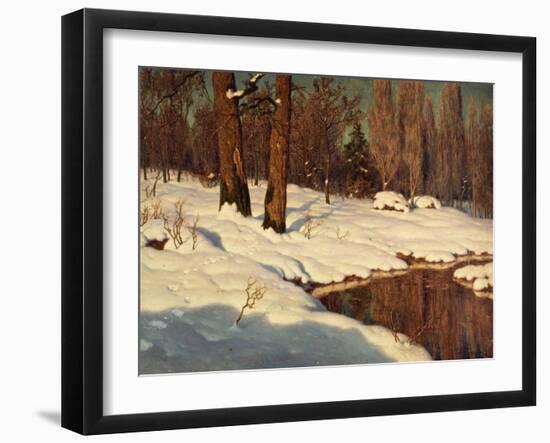 Snowscape, 1881-Ivan Fedorovich Choultse-Framed Giclee Print