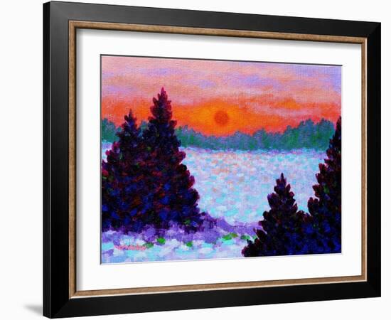 Snowscape-John Nolan-Framed Giclee Print