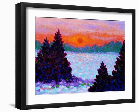 Snowscape-John Nolan-Framed Giclee Print