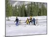 Snowshoeing, Sun Valley, Idaho, USA-null-Mounted Photographic Print