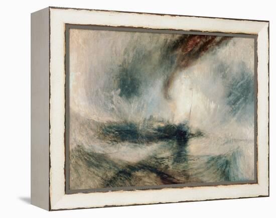 Snowstorm at Sea, 1842-J^ M^ W^ Turner-Framed Premier Image Canvas