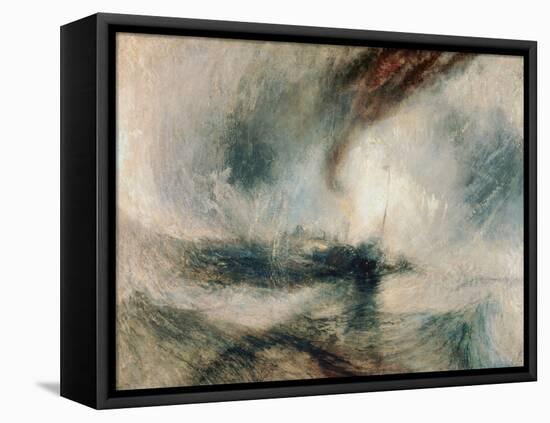 Snowstorm at Sea, 1842-J^ M^ W^ Turner-Framed Premier Image Canvas