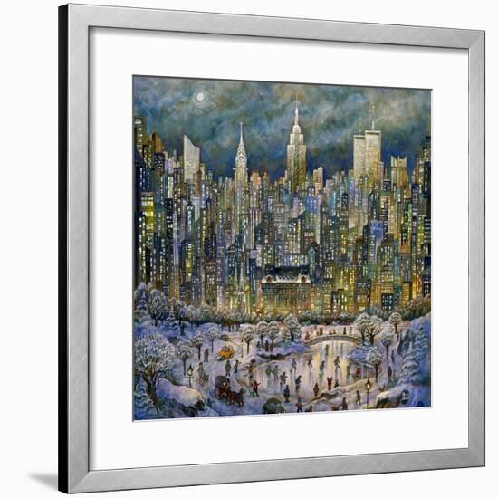 Snowtime in New York-Bill Bell-Framed Giclee Print