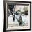 "Snowy Ambush", January 24, 1959-John Falter-Framed Giclee Print