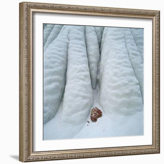 Snowy Cliff-Micha Pawlitzki-Framed Photographic Print