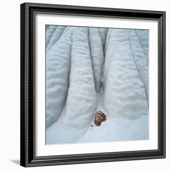 Snowy Cliff-Micha Pawlitzki-Framed Photographic Print