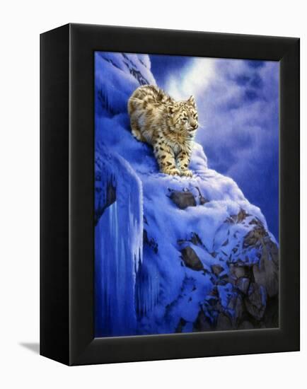 Snowy Cliff-Joh Naito-Framed Premier Image Canvas