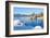 Snowy Covered Lake Tahoe Shore-null-Framed Art Print