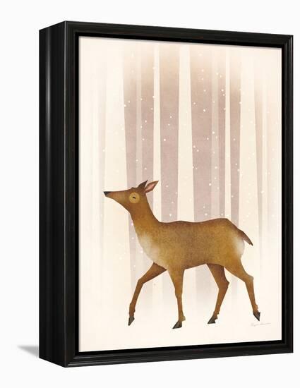 Snowy Doe-Ryan Fowler-Framed Stretched Canvas