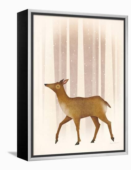 Snowy Doe-Ryan Fowler-Framed Stretched Canvas