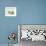 Snowy Egret-Mary Escobedo-Framed Art Print displayed on a wall