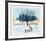 Snowy Fence-Phyllis Sussman-Framed Serigraph