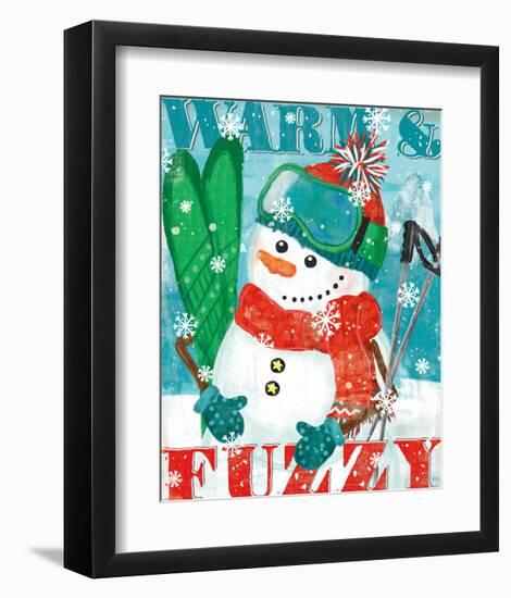 Snowy Fun III-Veronique Charron-Framed Art Print