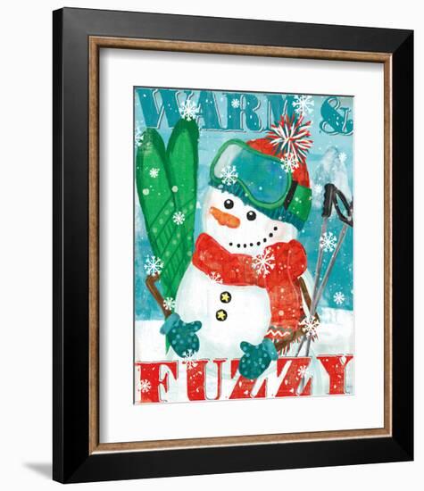 Snowy Fun III-Veronique Charron-Framed Art Print