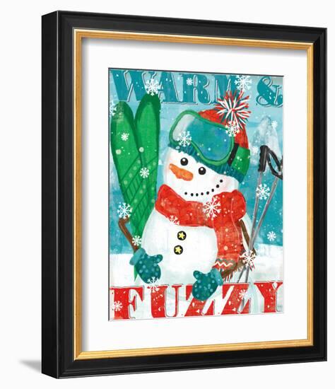 Snowy Fun III-Veronique Charron-Framed Art Print