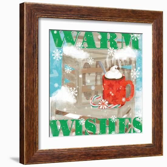 Snowy Fun VII-Veronique Charron-Framed Art Print