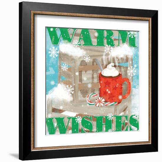 Snowy Fun VII-Veronique Charron-Framed Art Print