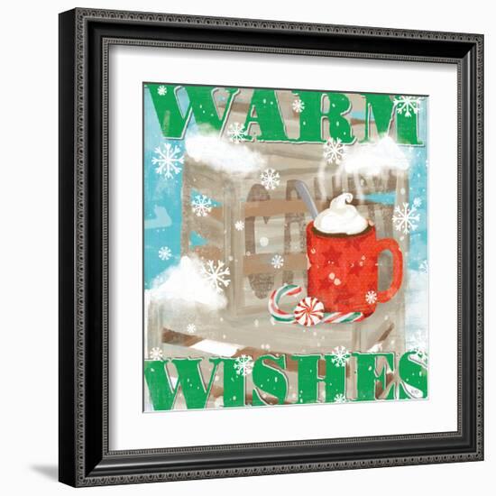 Snowy Fun VII-Veronique Charron-Framed Art Print