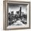 Snowy Gapstow Bridge of Central Park, Manhattan in New York City-Philippe Hugonnard-Framed Photographic Print