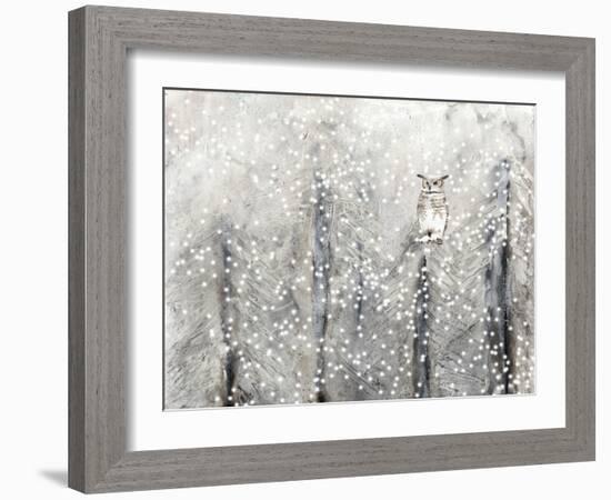 Snowy Habitat I-Alicia Ludwig-Framed Art Print