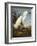 Snowy Heron or White Egret / Snowy Egret (Egretta Thula), Plate CCKLII, from 'The Birds of America'-John James Audubon-Framed Giclee Print