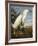 Snowy Heron or White Egret / Snowy Egret (Egretta Thula), Plate CCKLII, from 'The Birds of America'-John James Audubon-Framed Giclee Print