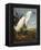 Snowy Heron or White Egret / Snowy Egret (Egretta Thula), Plate CCKLII, from 'The Birds of America'-John James Audubon-Framed Premier Image Canvas