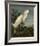 Snowy Heron or White Egret-John James Audubon-Framed Giclee Print