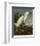 Snowy Heron or White Egret-John James Audubon-Framed Art Print