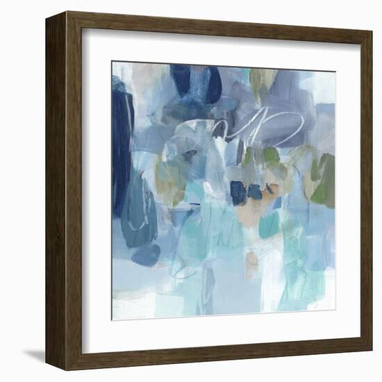 Snowy Kisses-Christina Long-Framed Art Print