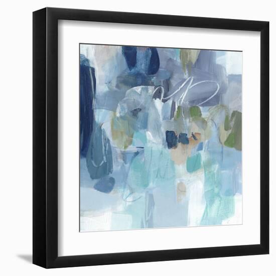 Snowy Kisses-Christina Long-Framed Art Print