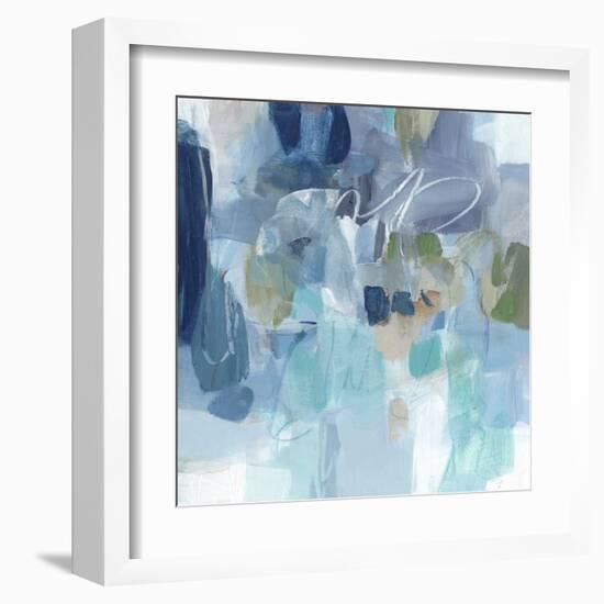 Snowy Kisses-Christina Long-Framed Art Print