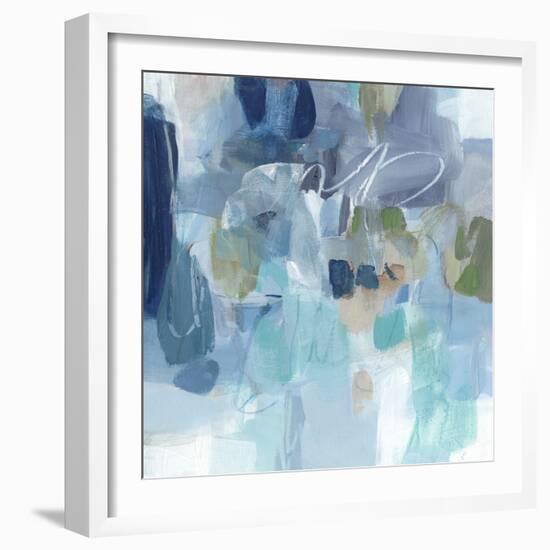 Snowy Kisses-Christina Long-Framed Art Print