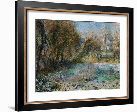 Snowy Landscape-Pierre-Auguste Renoir-Framed Giclee Print