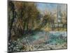 Snowy Landscape-Pierre-Auguste Renoir-Mounted Giclee Print