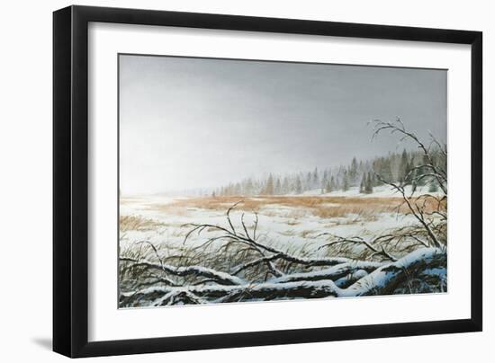 Snowy Morning-Bruce Nawrocke-Framed Art Print