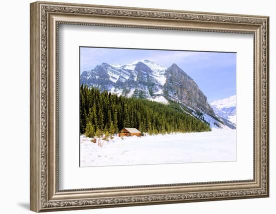 Snowy Mountain Countryside-Jeni Foto-Framed Photographic Print