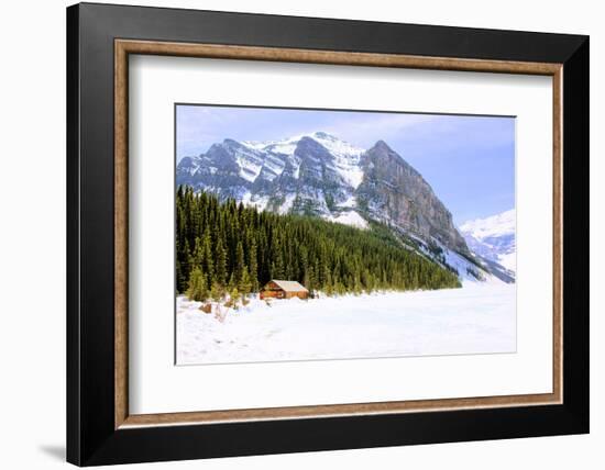 Snowy Mountain Countryside-Jeni Foto-Framed Photographic Print