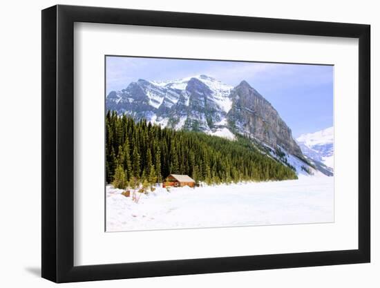 Snowy Mountain Countryside-Jeni Foto-Framed Photographic Print