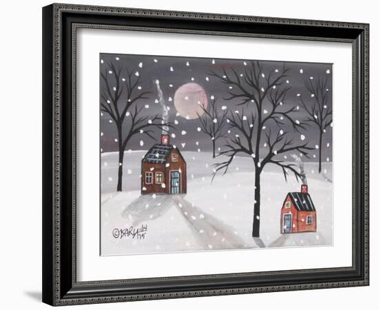 Snowy Night-Karla Gerard-Framed Giclee Print